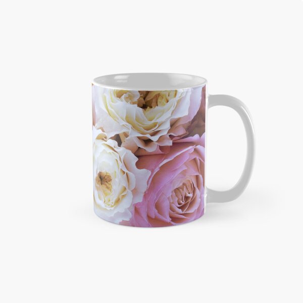 Item preview, Delicate Pink and white roses designed and sold by plumspixellove.