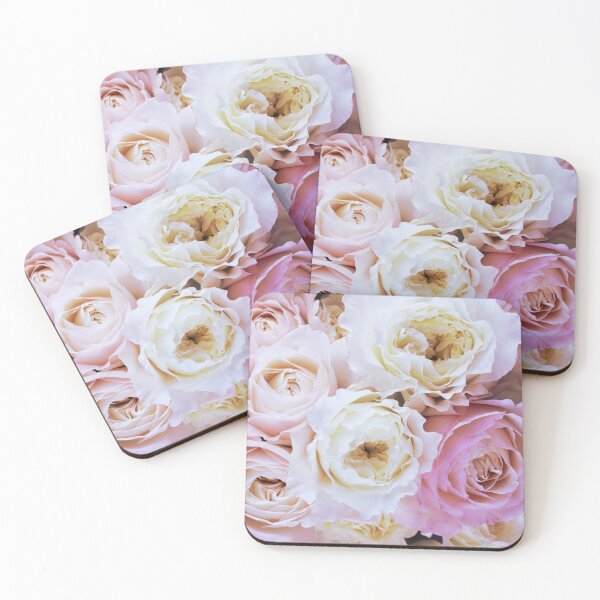 Item preview, Delicate Pink and white roses designed and sold by plumspixellove.