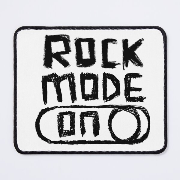 Item preview, Rock Mode ON for Rock Music Fan designed and sold by badlydrawnbabe.