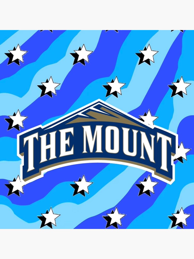 "Mount St. Marys University Blue Stars" Sticker for Sale by azinzi