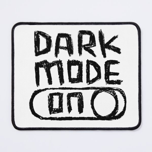 Item preview, Funny Toggle, Dark Mode ON designed and sold by badlydrawnbabe.