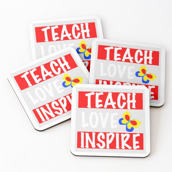 Item preview, Teach Love and Inspire Teacher Shirt or Gift designed and sold by EdwardMonet.