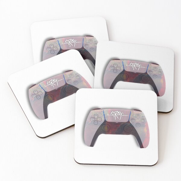 Item preview, PS5 controller with stray Cat Games  designed and sold by Alshoalla.