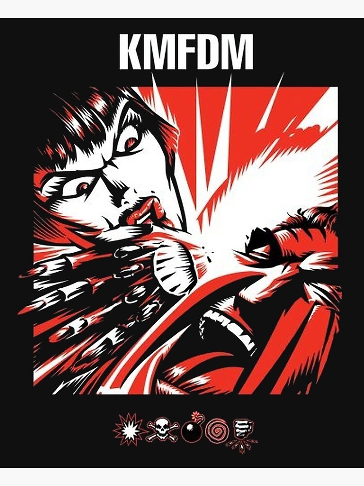 "best trending kmfdm ban" Poster for Sale by Drigh1993 Redbubble