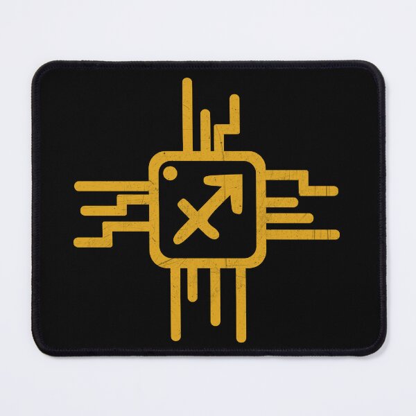 Item preview, Microchip - Sagittarius / Sagittarius (yellow version) designed and sold by MaesterAemon.