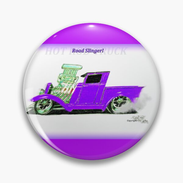 Item preview, Hot Rod Art  //  Road Slinger!   Hot Rod Truck designed and sold by Imagin8er.