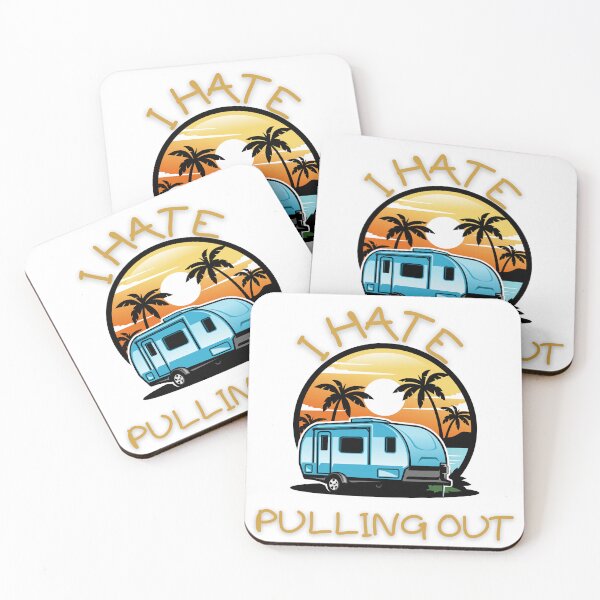 Item preview, I Hate Pulling Out Funny Camping Trailer Retro  designed and sold by MadLeader.