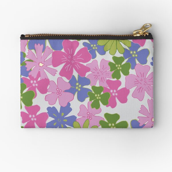 Scattered Floral Zipper Pouch