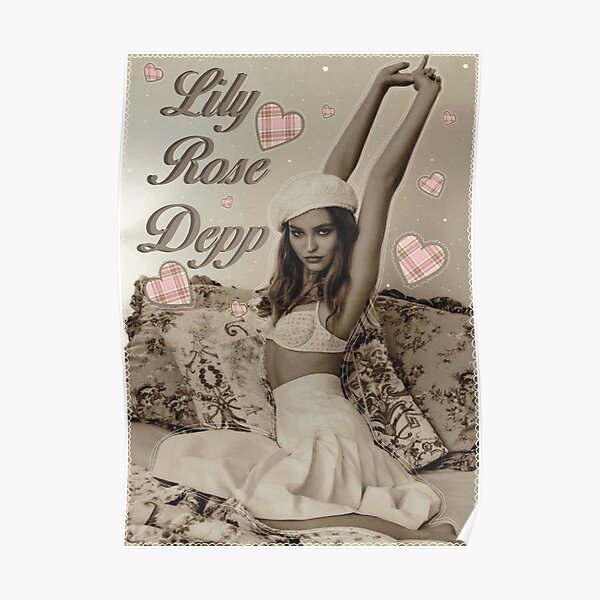 lily rose depp Poster