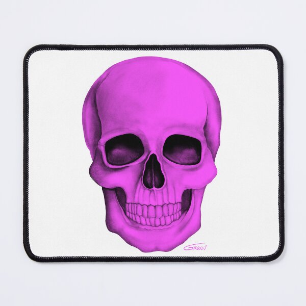 Item preview, Pink Skull (On White Background) designed and sold by GDGCreations.