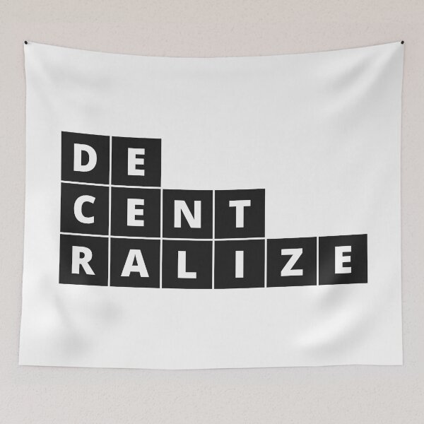 Item preview, Decentralize Blocks designed and sold by irony.
