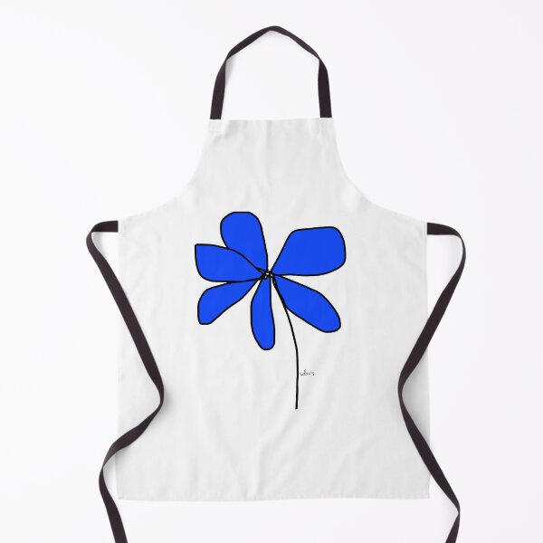 Item preview, Flower Blue Sketch 72922 designed and sold by mandalafractal.
