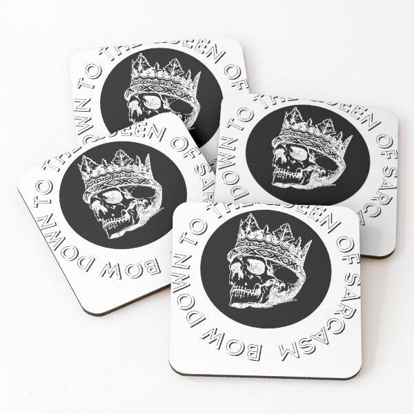 Item preview, Cool Skull With Crown Design, Queen Of Sarcasm. designed and sold by GarnersDesigns.