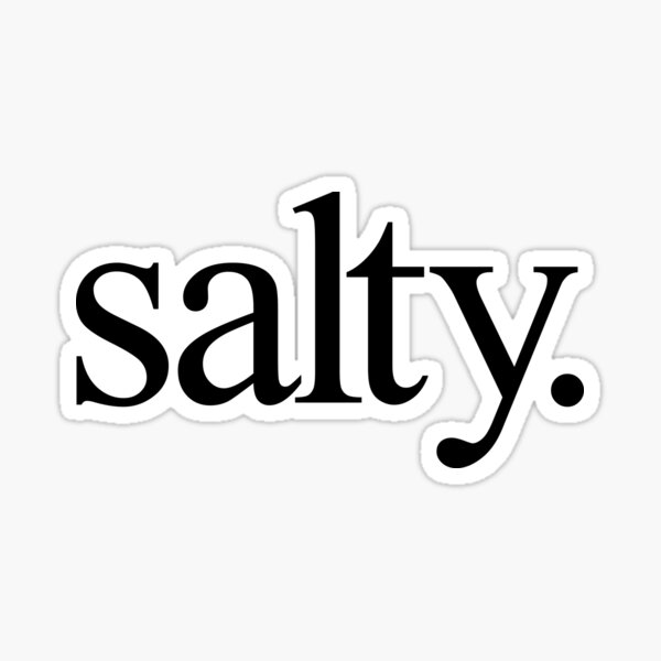 Salty Sticker