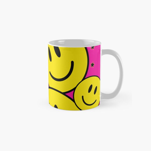 Preppy School Supplies, Preppy Aesthetic, Preppy, Pink, Smile, Smile Face  Coffee Mug for Sale by 1StickerShop