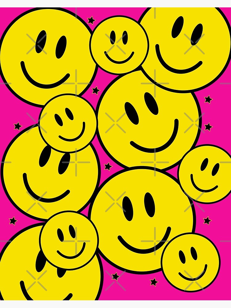 Smiley Face Desktop Wallpaper Mac & Windows PC Wallpaper Trendy Brown Smile  Wallpaper, Digital Download - Etsy