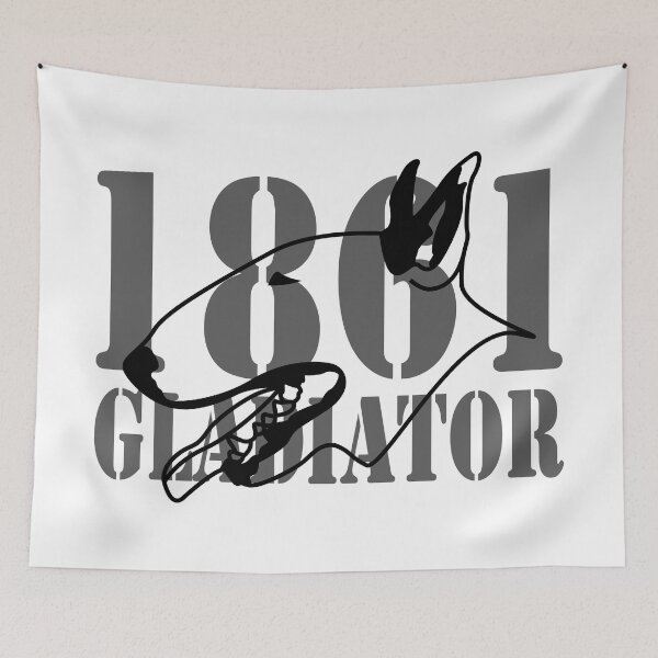 Item preview, Bull Terrier 1861 Gladiator designed and sold by Blondiabshop.