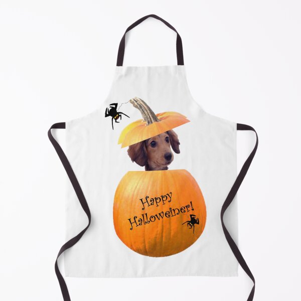 Item preview, Happy Halloweiner Pretty Long Hair Long Haired Dachshund designed and sold by Yinzer Gifts And More.
