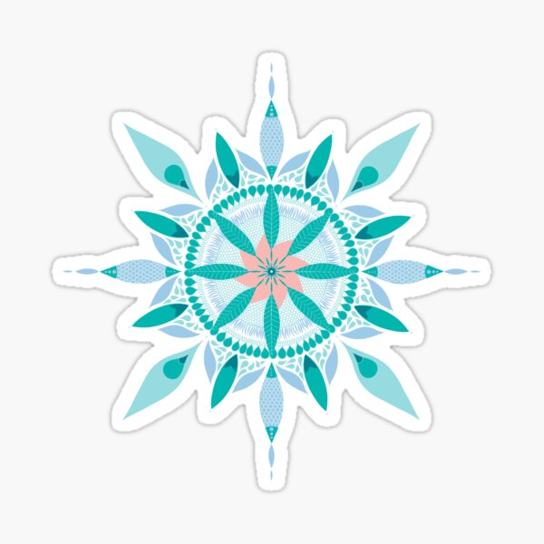Beach mandala Sticker