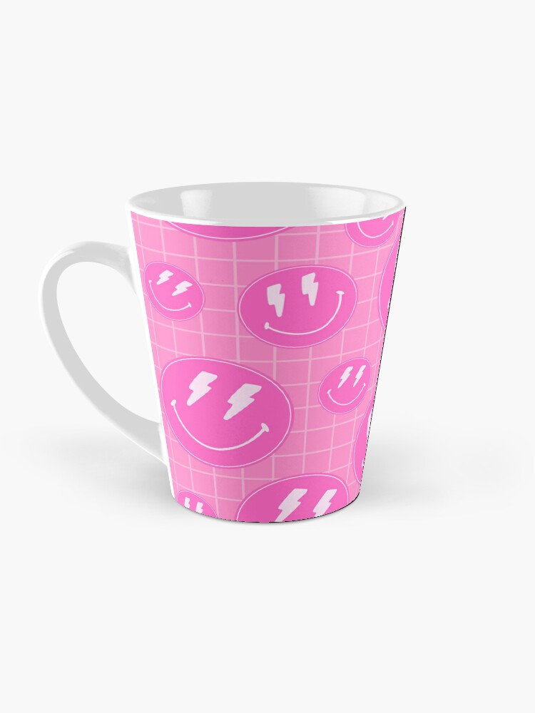 Preppy School Supplies, Preppy Aesthetic, Preppy, Pink, Smile, Smile Face  Coffee Mug for Sale by 1StickerShop