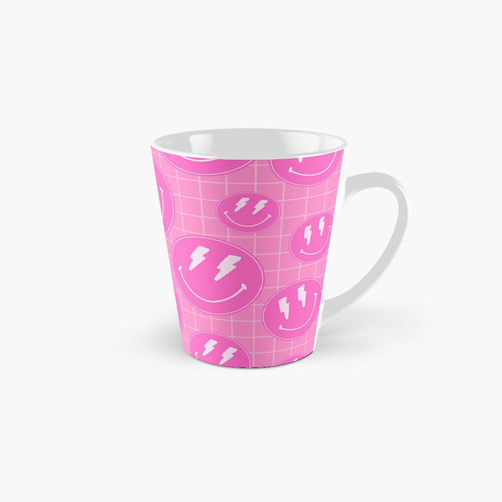 Preppy School Supplies, Preppy Aesthetic, Preppy, Pink, Smile, Smile Face  Coffee Mug for Sale by 1StickerShop