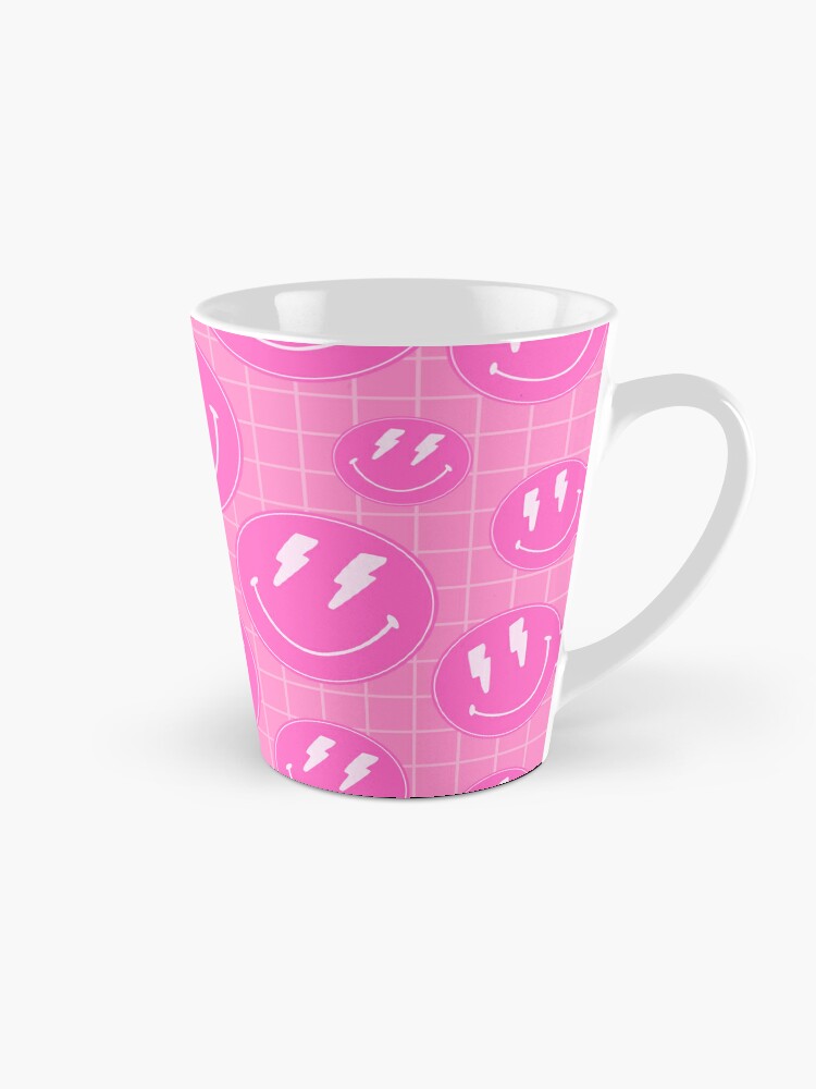 Preppy School Supplies, Preppy Aesthetic, Preppy, Pink, Smile, Smile Face  Coffee Mug for Sale by 1StickerShop