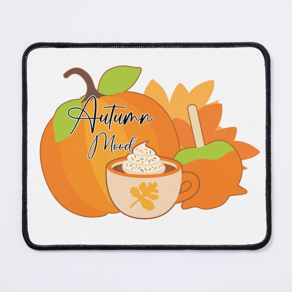 Item preview, Autumn Mood: Hot Chocolate, Toffee Apple and Pumpkin Carving Kind a Day designed and sold by KiKiFlynnThai.