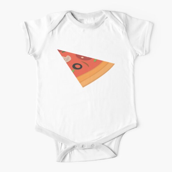 Little Pizza the Family Short Sleeve Baby One-Piece