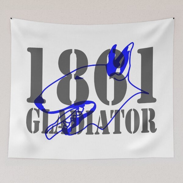 Item preview, Bull Terrier 1861 Gladiator designed and sold by Blondiabshop.