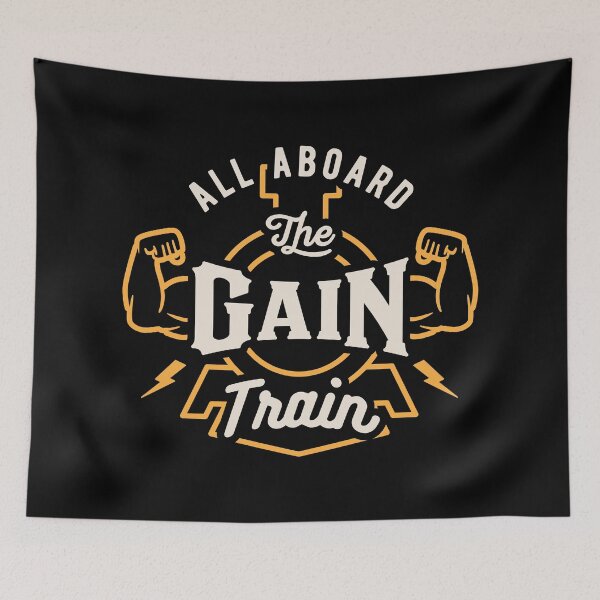 Item preview, All Aboard The Gain Train designed and sold by Brogress Project.