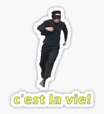 c'est la vie! Sticker