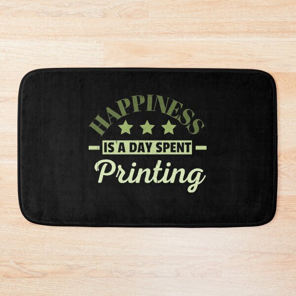 Item preview, Happiness Is A Day Spent 3D Printing  designed and sold by Printint.