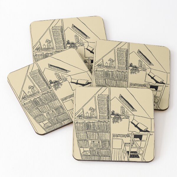 Item preview, Tiny House Filled With Books designed and sold by atlaswishlist.