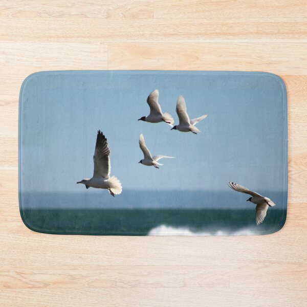 Item preview, Seagulls flying over the sea designed and sold by Anna Lemos.