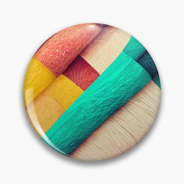 Item preview, Overlayed fabric pattern - colorful designed and sold by ontano.