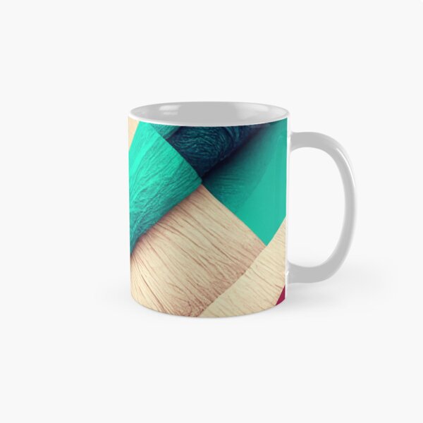 Item preview, Overlayed fabric pattern - colorful designed and sold by ontano.