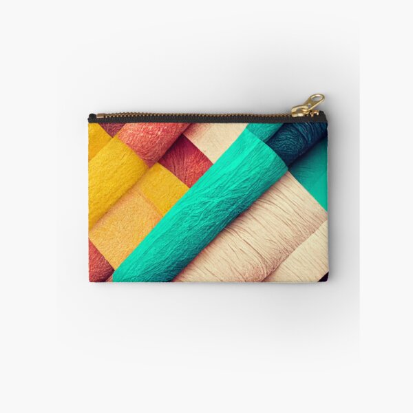 Item preview, Overlayed fabric pattern - colorful designed and sold by ontano.
