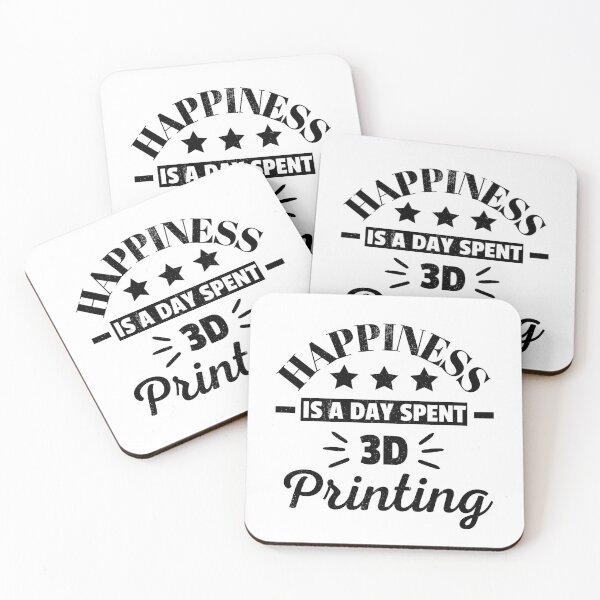 Item preview, Happiness Is A Day Spent 3D Printing  designed and sold by Printint.
