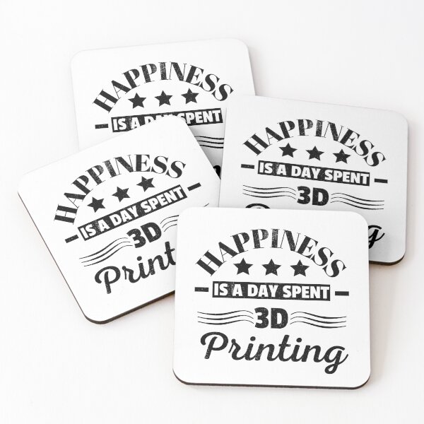 Item preview, Happiness Is A Day Spent 3D Printing  designed and sold by Printint.