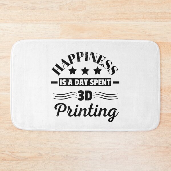 Item preview, Happiness Is A Day Spent 3D Printing  designed and sold by Printint.