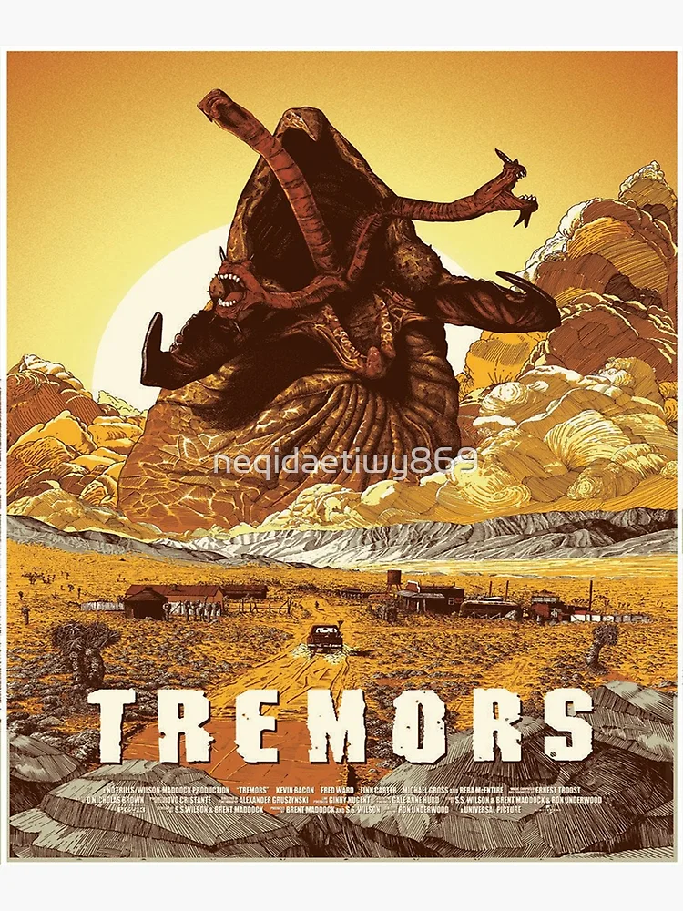 Tremors 1990 poster #04 Poster for Sale by neqidaetiwy869