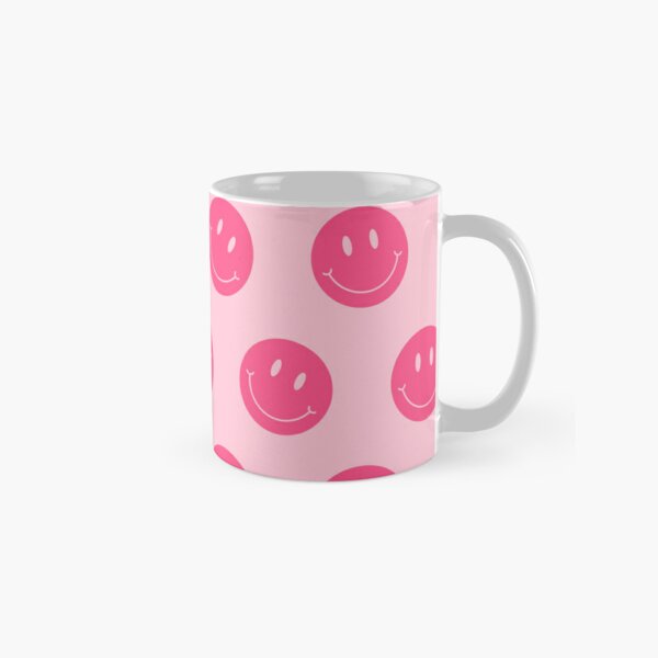 Preppy School Supplies, Preppy Aesthetic, Preppy, Pink, Smile, Smile Face  Coffee Mug for Sale by 1StickerShop