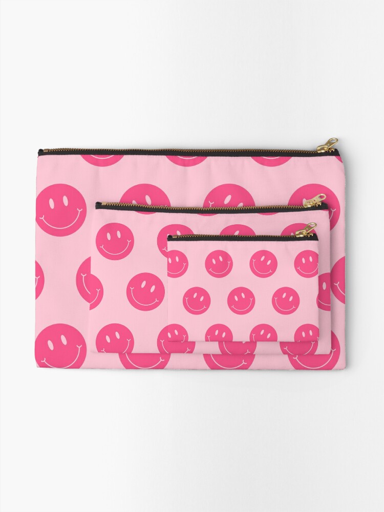 Preppy School Supplies, Smile, Pink, Aesthetic, Smile Face, Preppy  Aesthetic | Poster