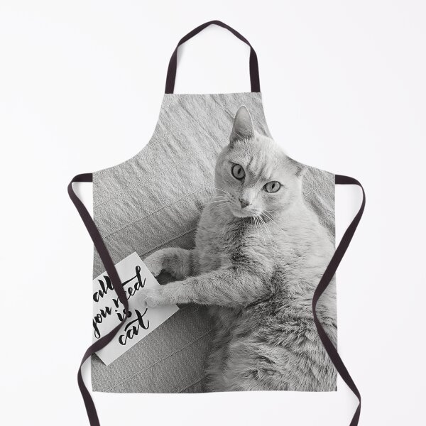 Item preview, All You Need is Cat designed and sold by SquishStitches.