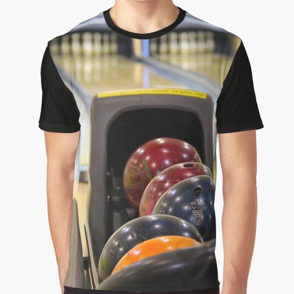Bowling Alley Balls Graphic T-Shirt