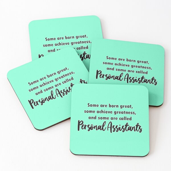Item preview, Personal Assistants Job Design | Aquamarine designed and sold by Grixel's Paang Gala Shop.