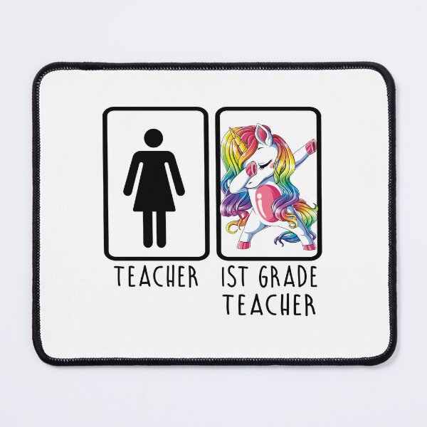 Item preview, Funny Unicorn Dabbing Teacher 1st grade Teacher Back To School, First Day Of School Gifts designed and sold by StepnitzStore.