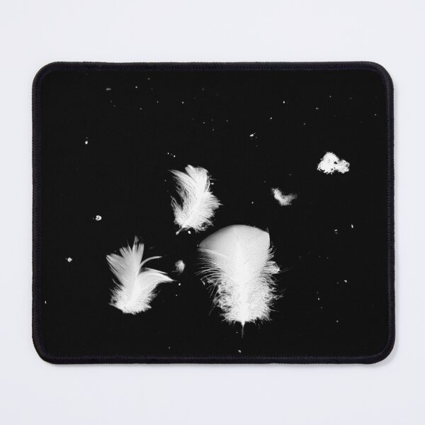 Item preview, Goose feathers floating in black water designed and sold by Anna Lemos.