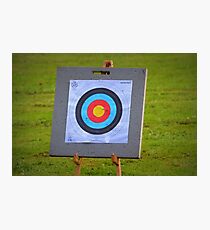 Archery Board Photographic Print