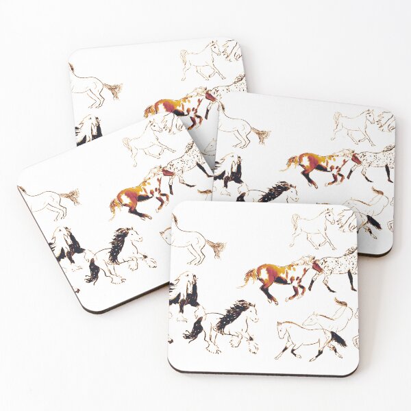 Item preview, All the wild horses designed and sold by swellart.